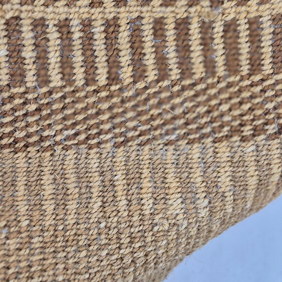 Vintage Handwoven Sisal Tote Market Bag from Kenya  Large - Picture 10 of 15